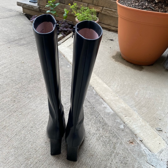 Zara Heeled Knee-High Boots - Picture 3 of 6